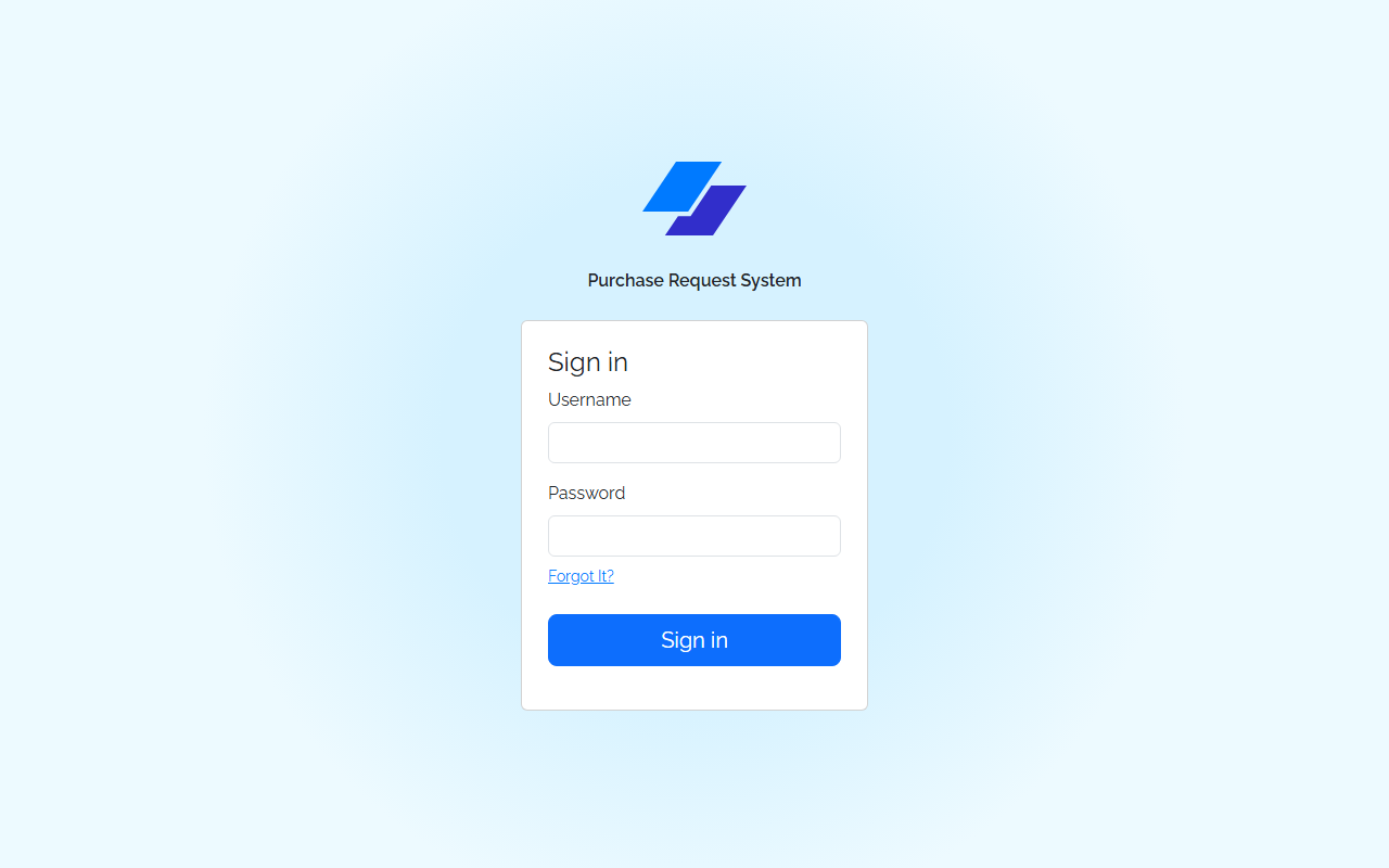 Sign In Page